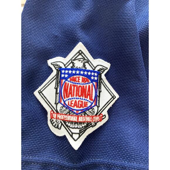 MLB Chicago Cubs Jersey Mens 2XL Major League Baseball Blue Cubbies Blank Merch - Picture 11 of 12